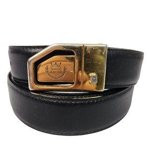 Bally Tan and Black Vintage Leather Belt il_1080xN.1009646531_k8ln.jpg main image 4